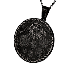 ÖZEL SERİ TİTANYUM SİYAH KOLYE