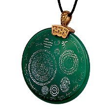 ÖZEL SERİ YEŞİL RENK AKİK TAŞLI KOLYE